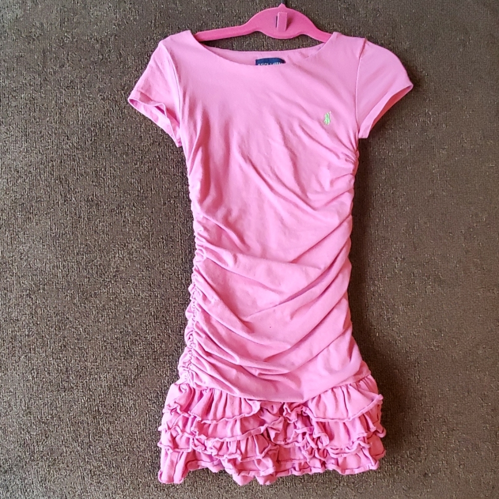 Ruffled & Gathered  Dress by Ralph Lauren (Size 6)